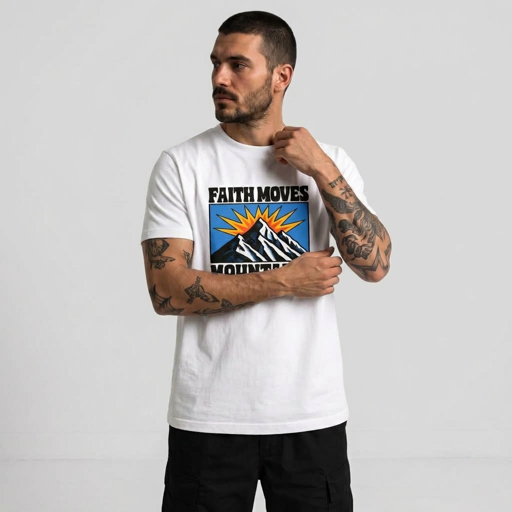 FAITH MOVES MOUNTAINS TEE