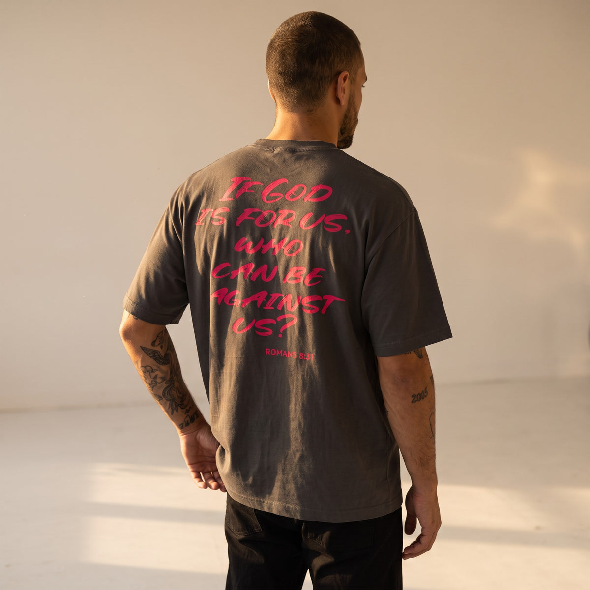 "IF GOD IS WITH US" TEE