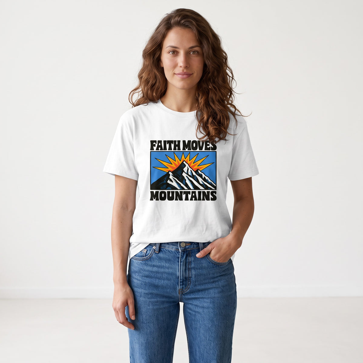 FAITH MOVES MOUNTAINS TEE